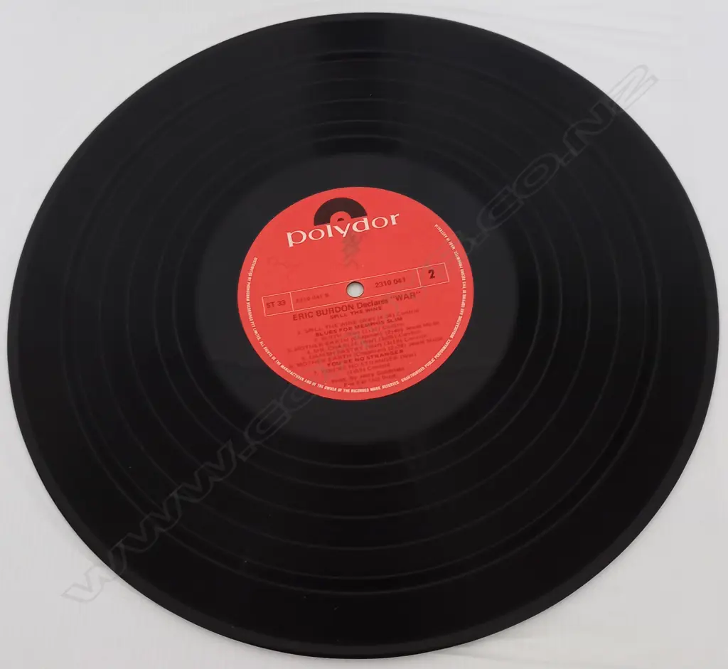 Eric Burdon & War, Eric Burdon Declares "War" Image 1++